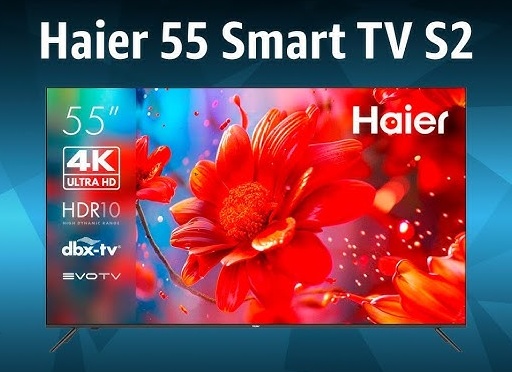 Телевизор Haier 55 Smart TV S2 Pro, 55